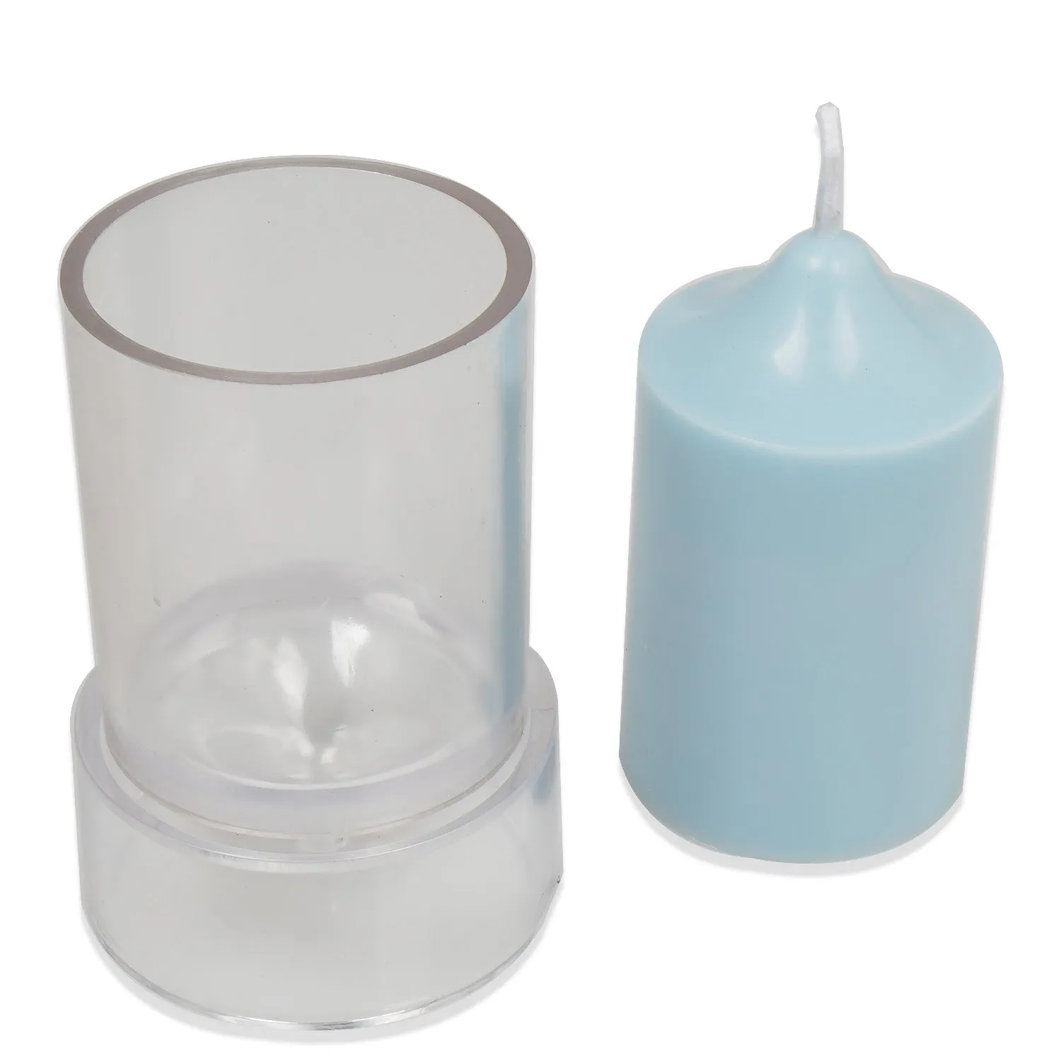 1 PCS Plastic Candle Mold, Pointed Cylindrical Shape Candle Mold, DIY Candle Mold for Wax multiple sizes 103624