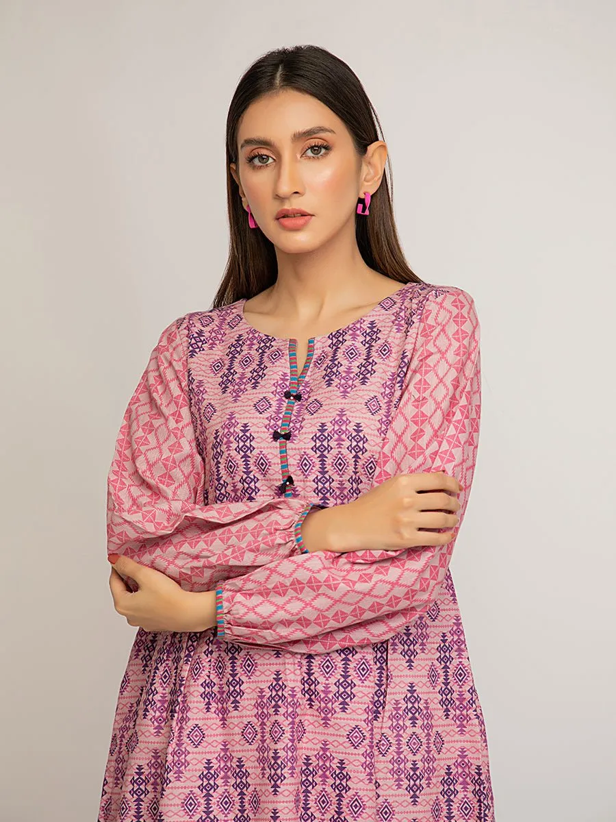 1pc Stitched Casual Khaddar Pret (EX-W22-J-007)