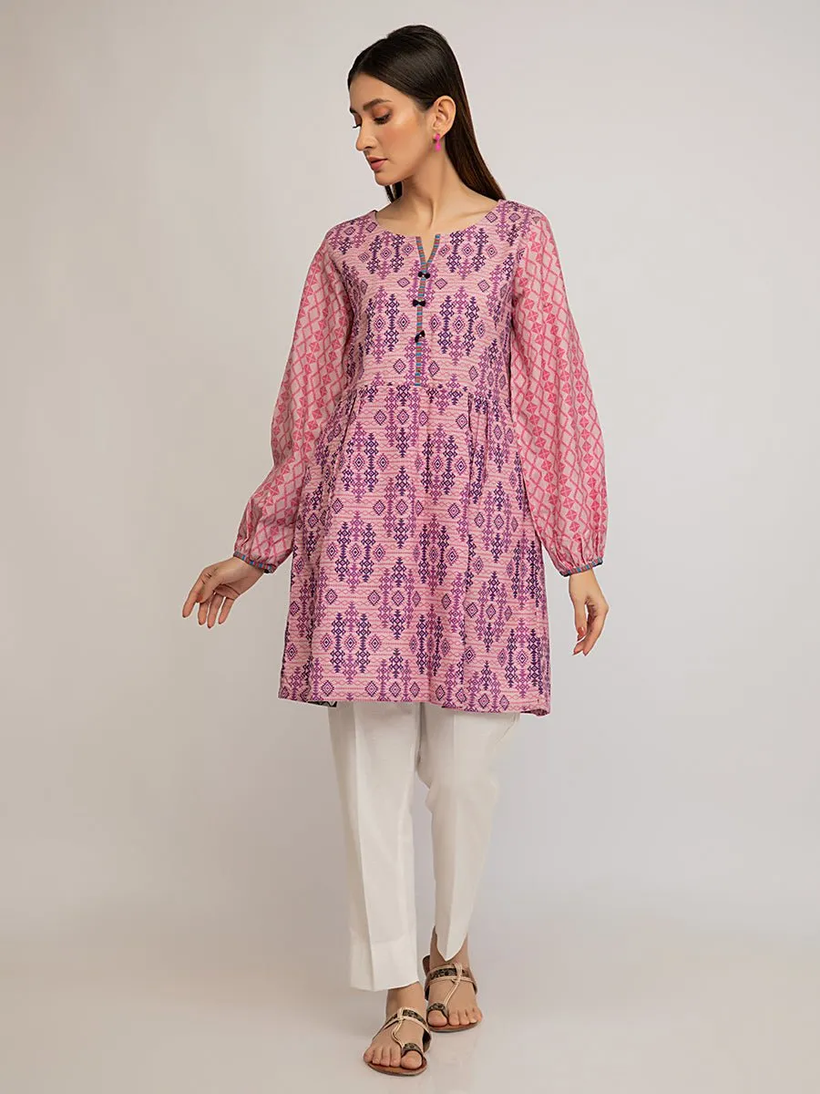 1pc Stitched Casual Khaddar Pret (EX-W22-J-007)