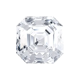 9mm x 9mm Asscher Moissanite (MSAS9x9)