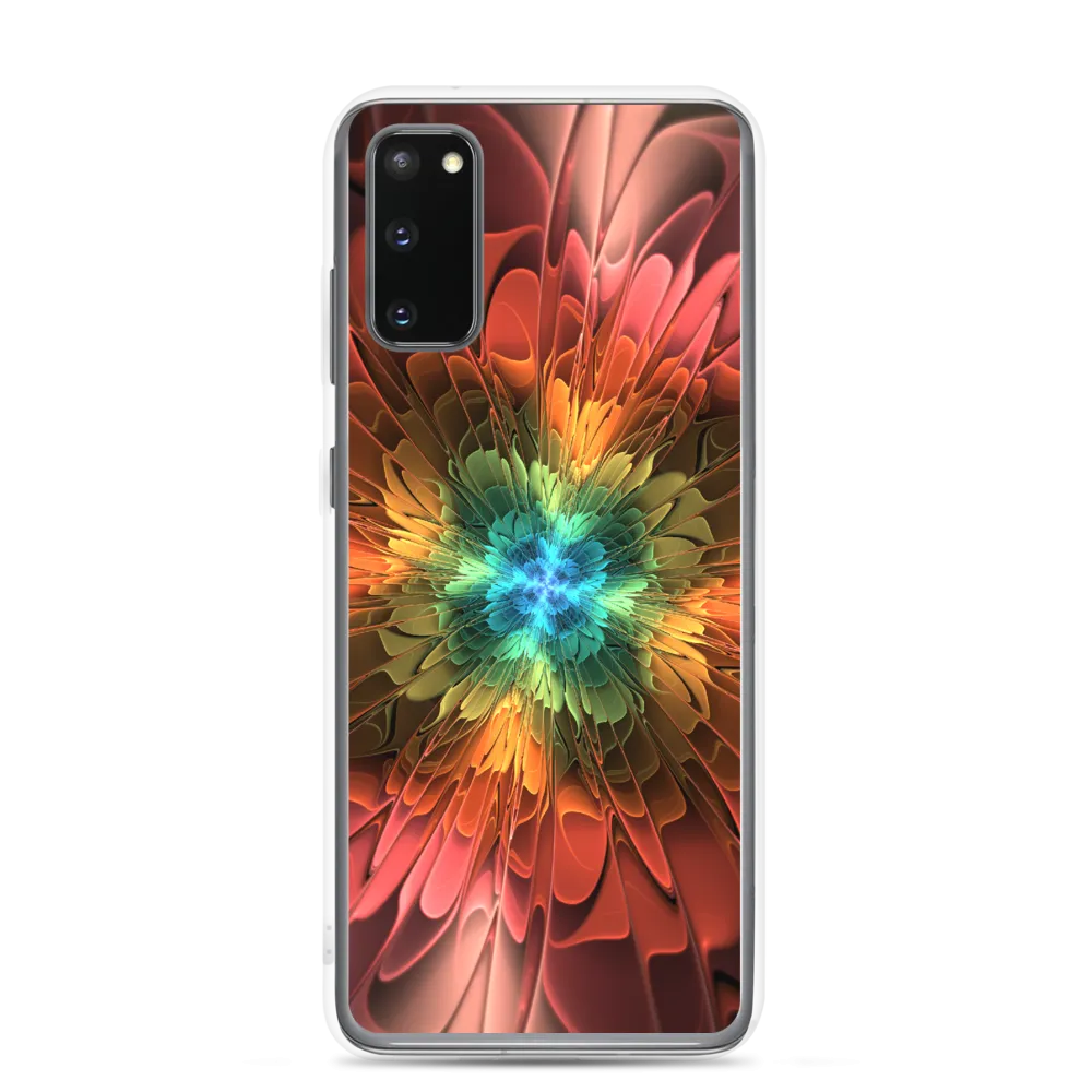 Abstract Flower 03 Samsung Case