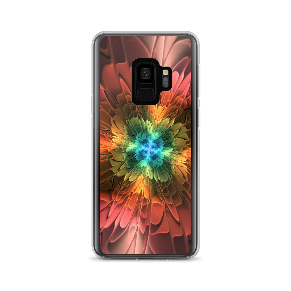 Abstract Flower 03 Samsung Case