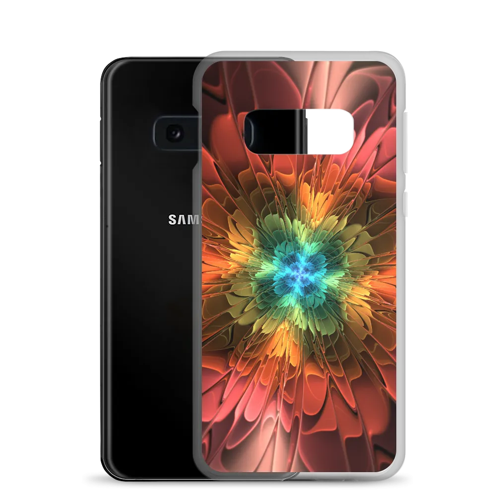 Abstract Flower 03 Samsung Case