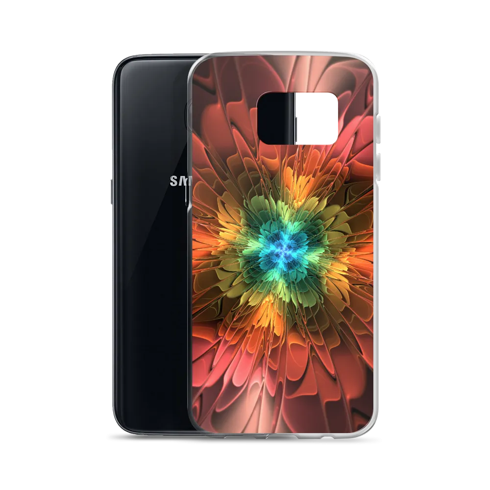 Abstract Flower 03 Samsung Case