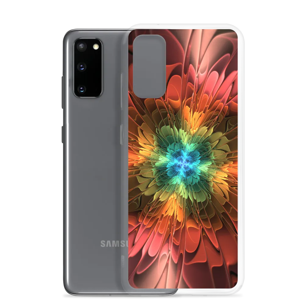 Abstract Flower 03 Samsung Case