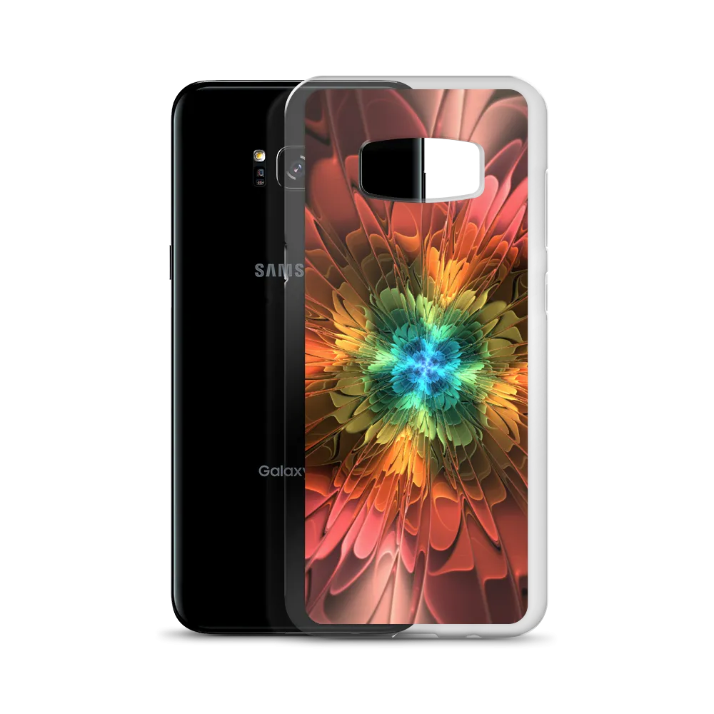 Abstract Flower 03 Samsung Case