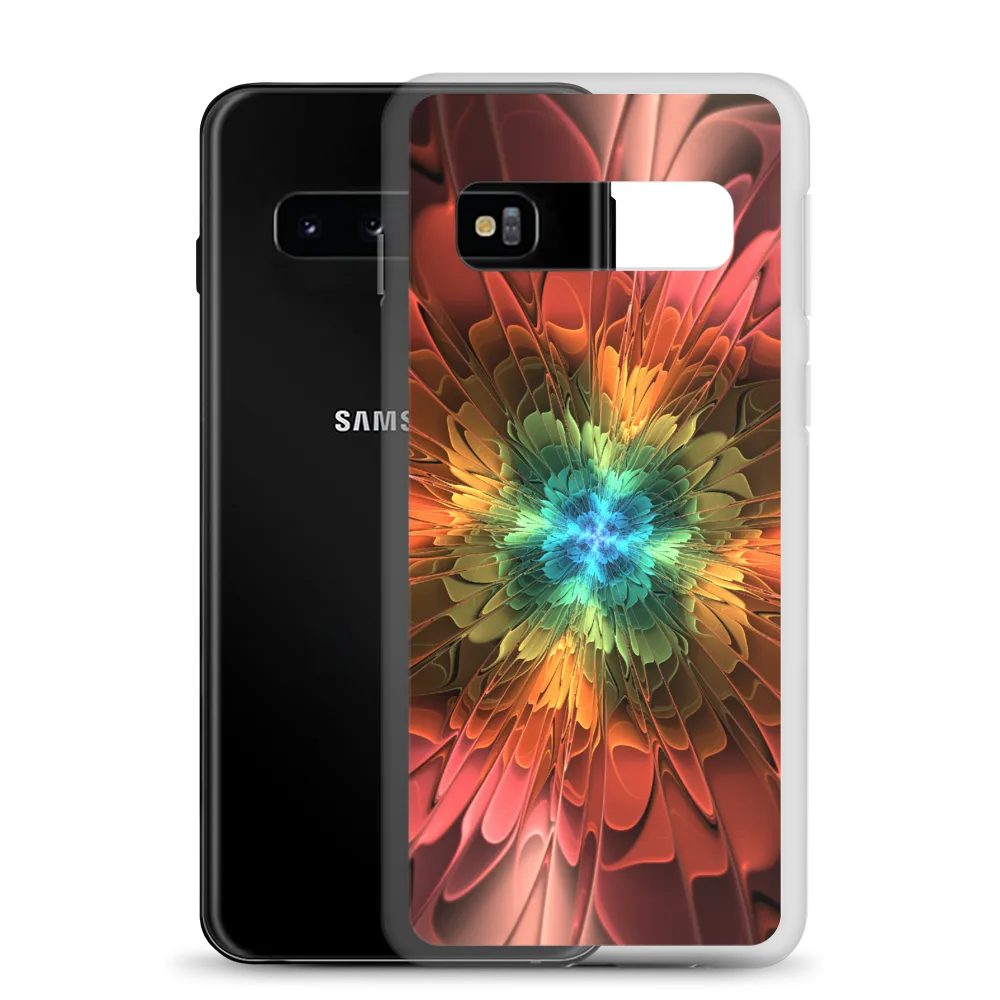 Abstract Flower 03 Samsung Case