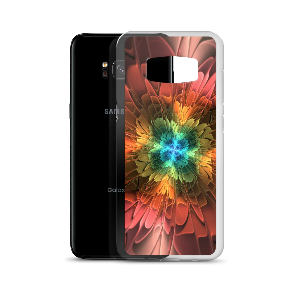 Abstract Flower 03 Samsung Case