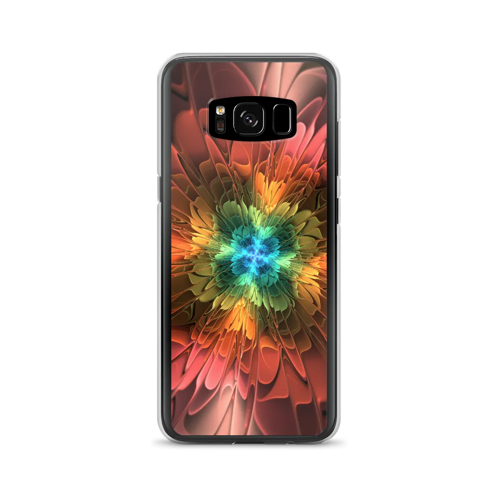 Abstract Flower 03 Samsung Case