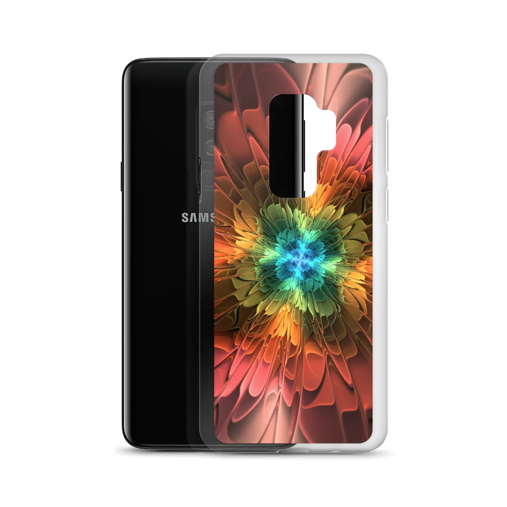 Abstract Flower 03 Samsung Case