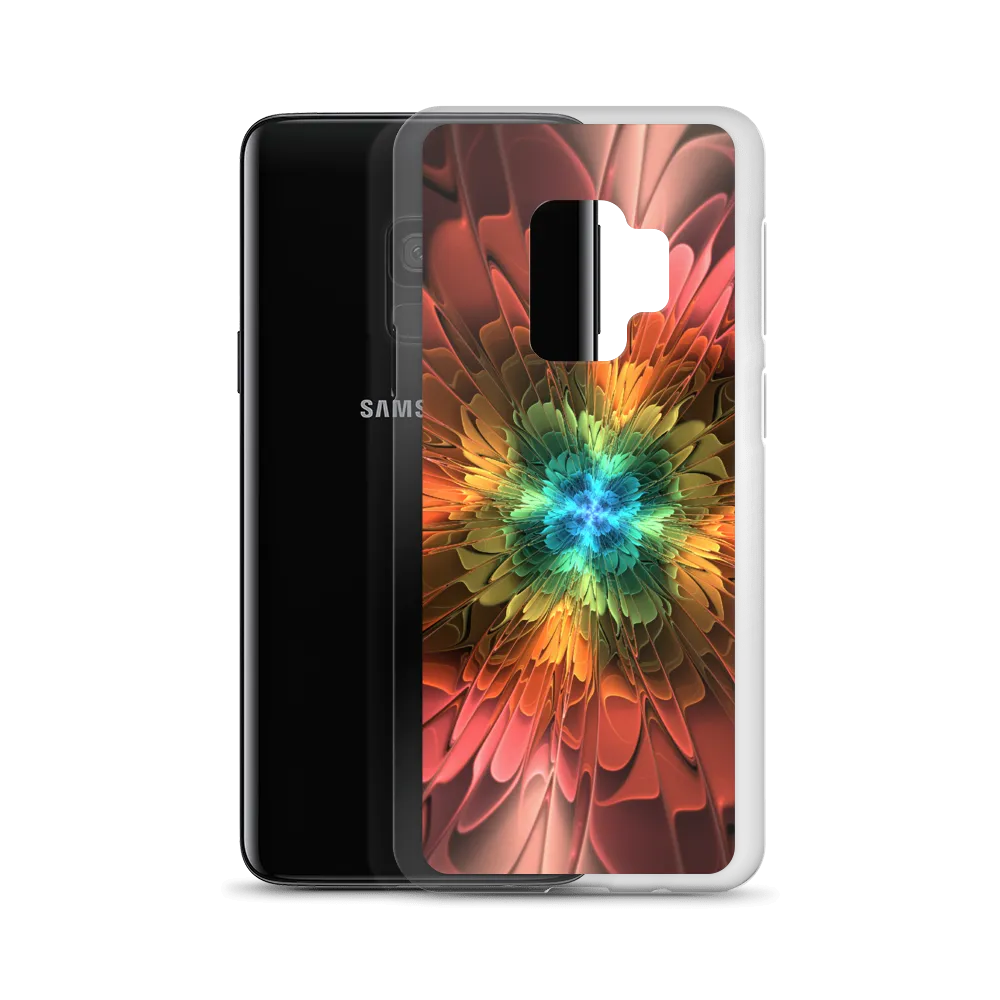 Abstract Flower 03 Samsung Case