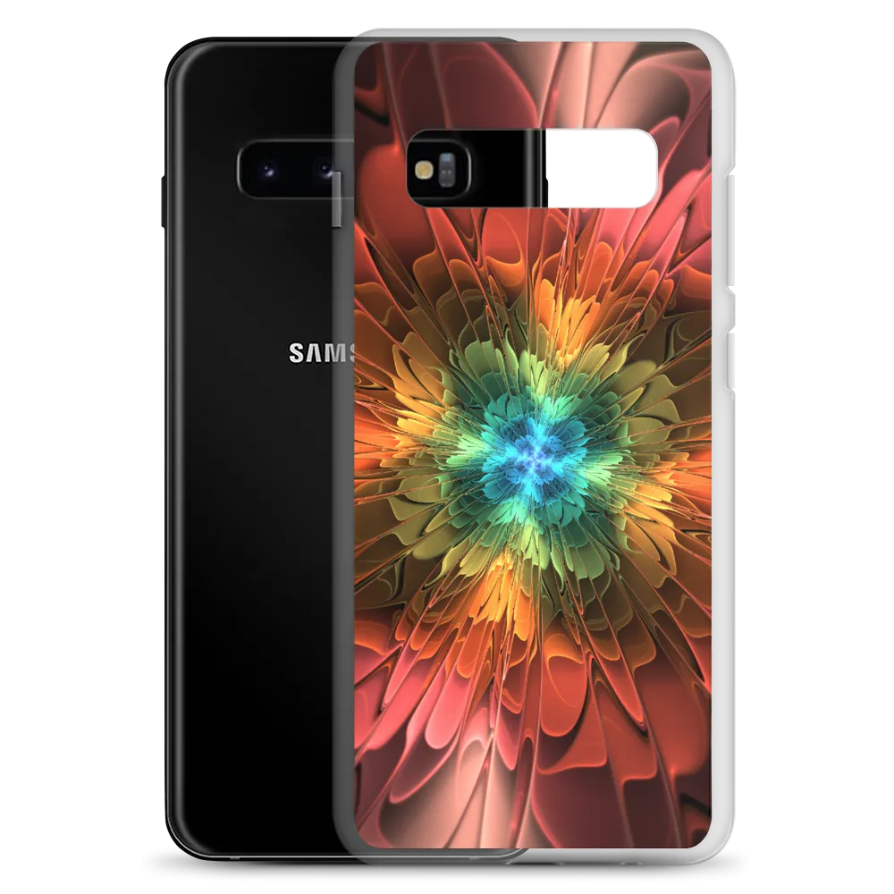 Abstract Flower 03 Samsung Case