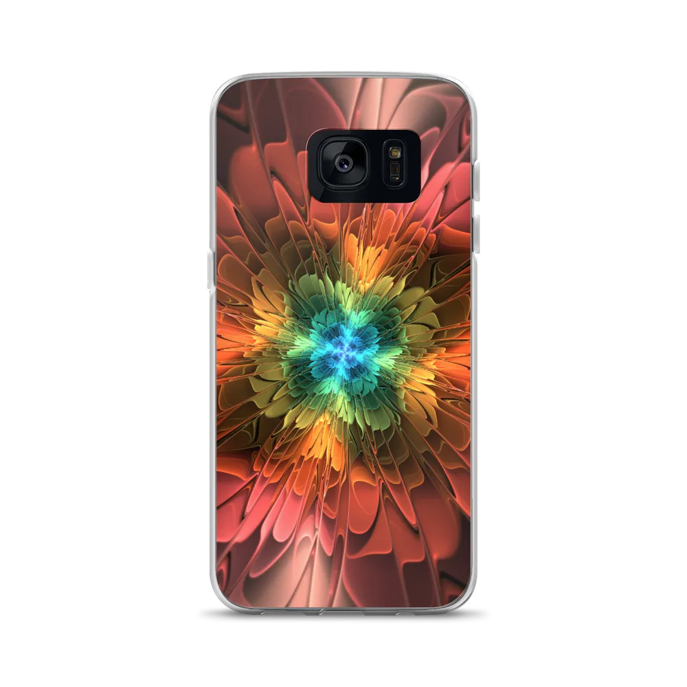 Abstract Flower 03 Samsung Case