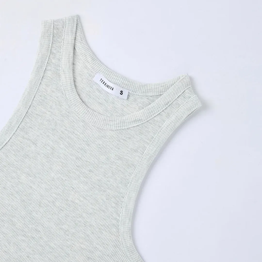 American Neckline Tank Top