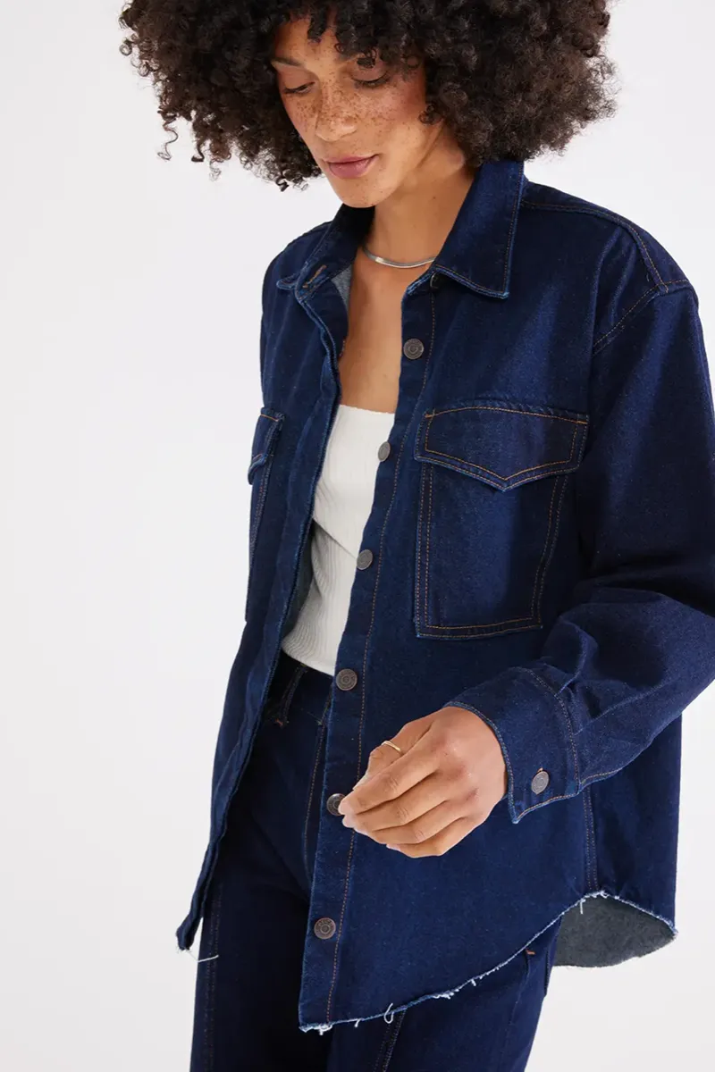 Anary Denim Shirt Jacket