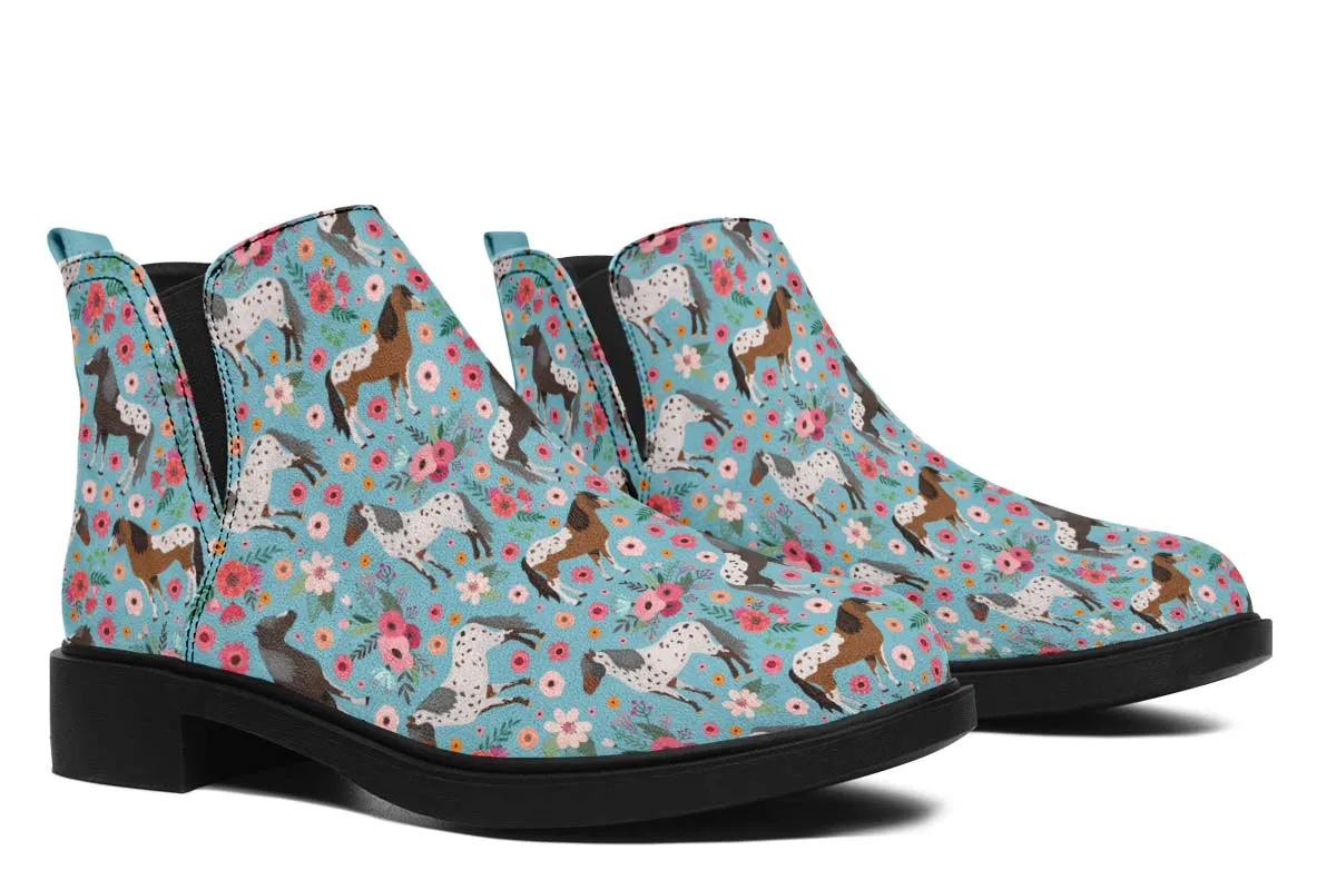 Appaloosa Horse Flower Neat Vibe Boots