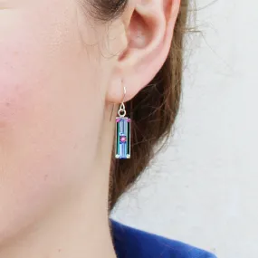 Architectural Rectangular Earrings