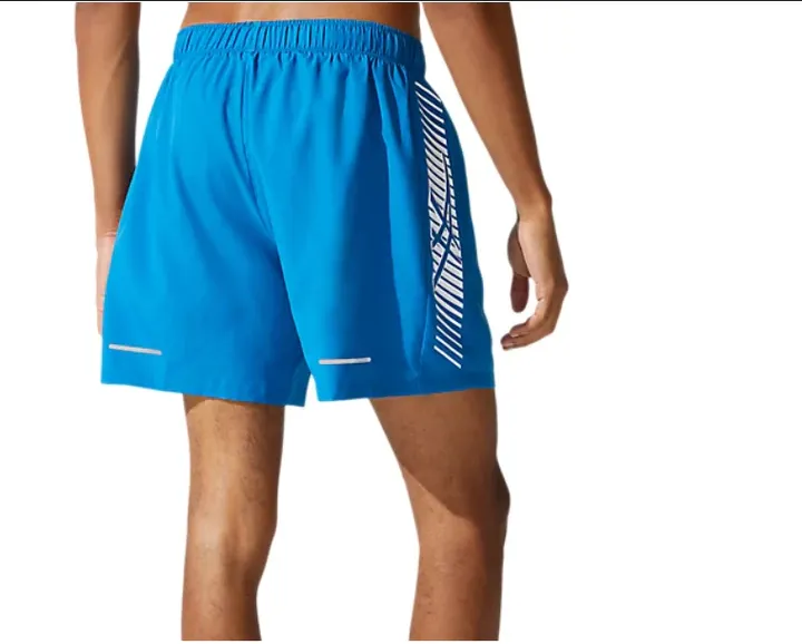 Asics men's running shorts Icon 7IN Short 2011B052 403 light blue-white