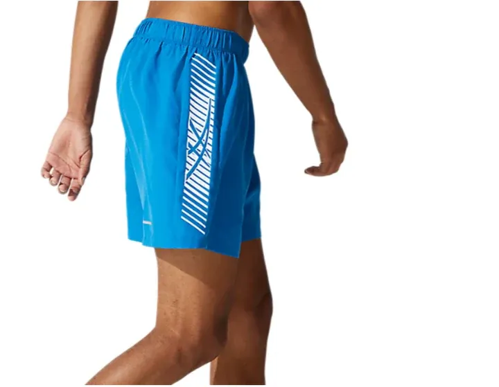 Asics men's running shorts Icon 7IN Short 2011B052 403 light blue-white