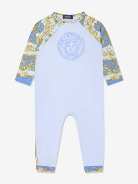 Baby Boys Barocco Romper in Blue