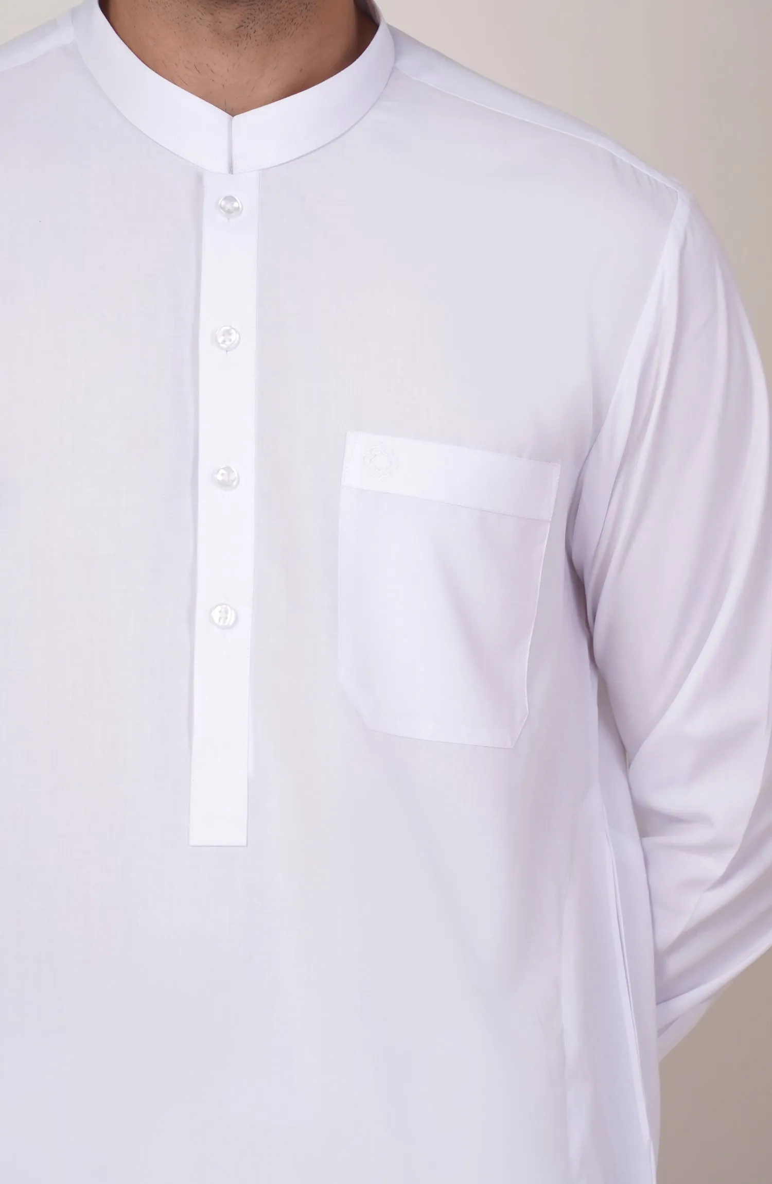 Basic Band Collar Shalwar Suit