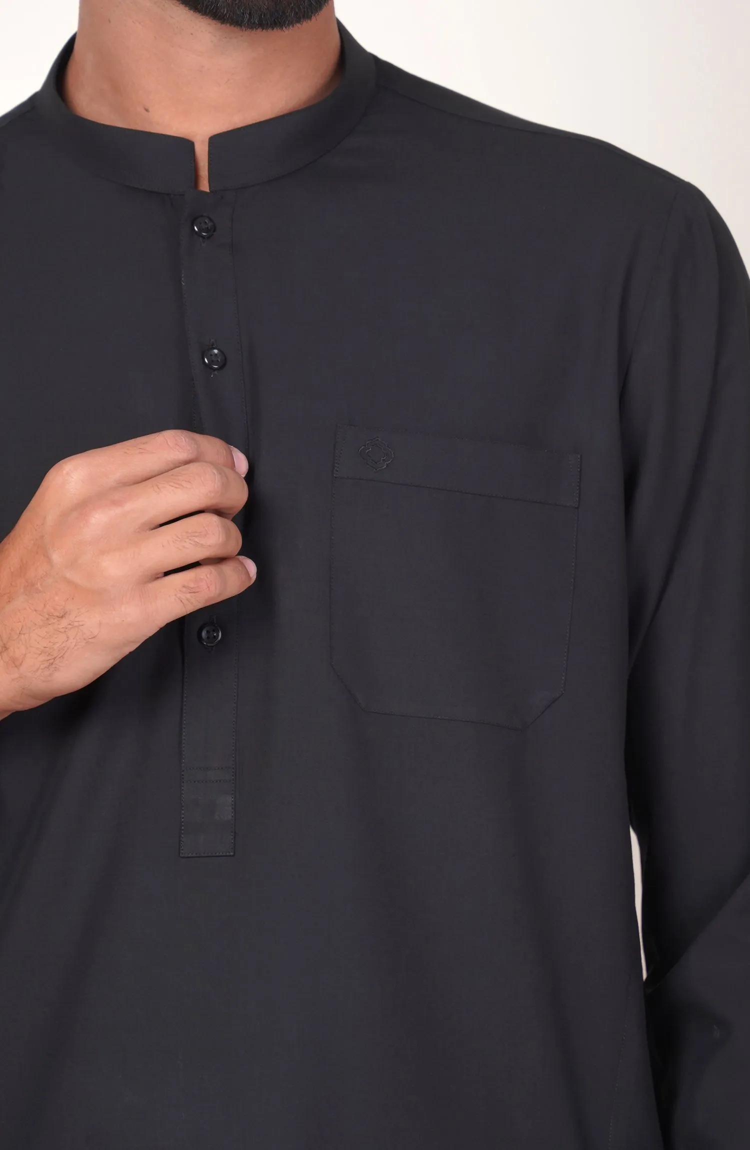 Basic Band Collar Shalwar Suit