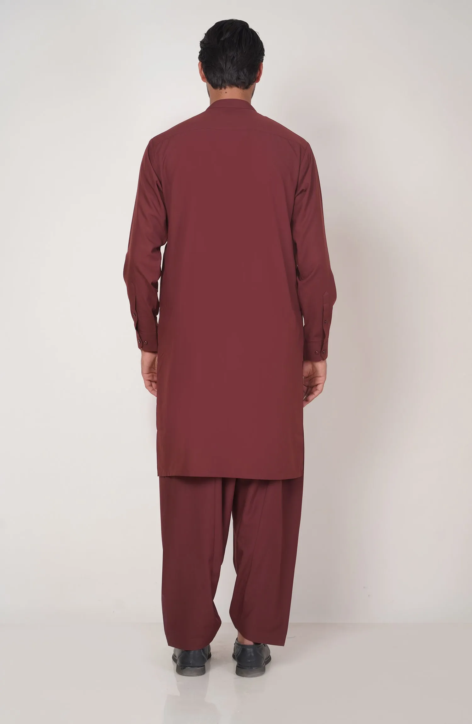 Basic Band Collar Shalwar Suit