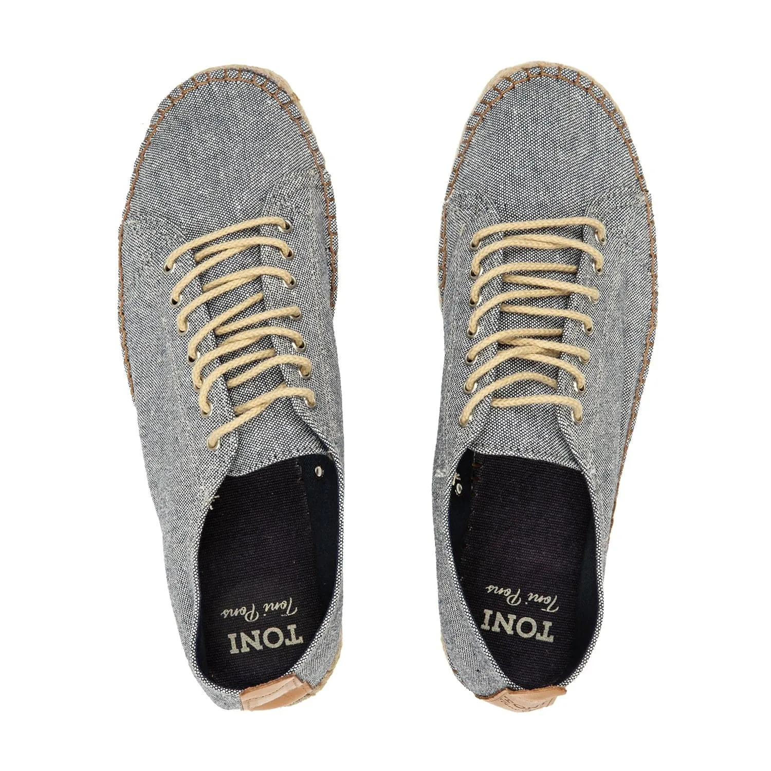 Basic Cotton Blend Espadrilles for Men - Dani-MX