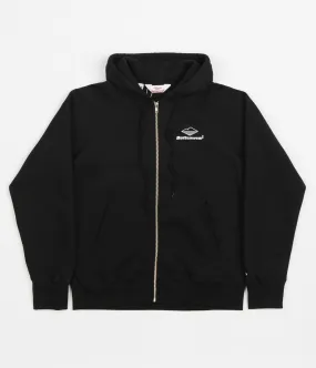 Battenwear Team Reach Up Zip Hoodie - Black