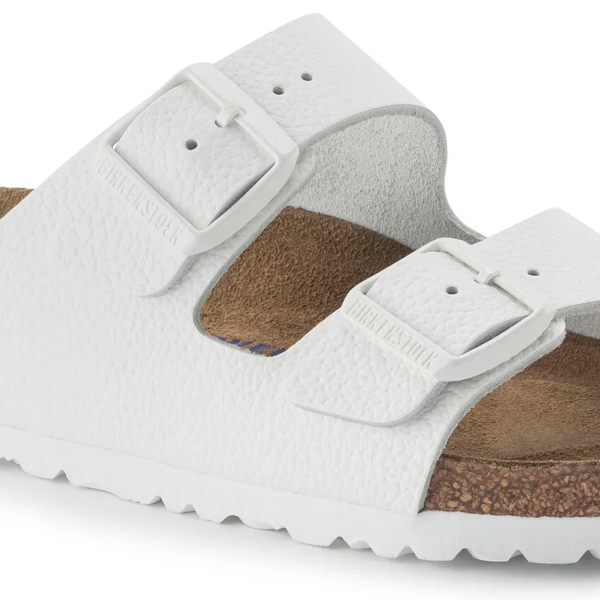 Birkenstock UNISEX Arizona Soft Footbed (White - Regular fit)