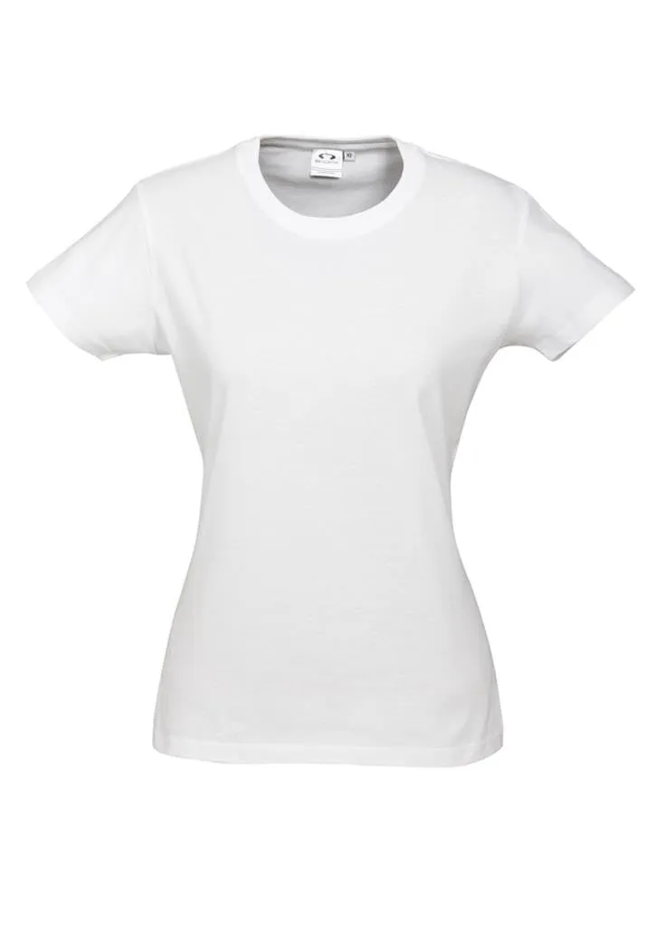 Biz Collection Womens Ice Short Sleeve Tee 3rd (4 Colour) (T10022)