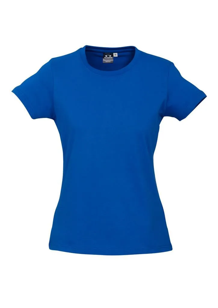 Biz Collection Womens Ice Short Sleeve Tee 3rd (4 Colour) (T10022)