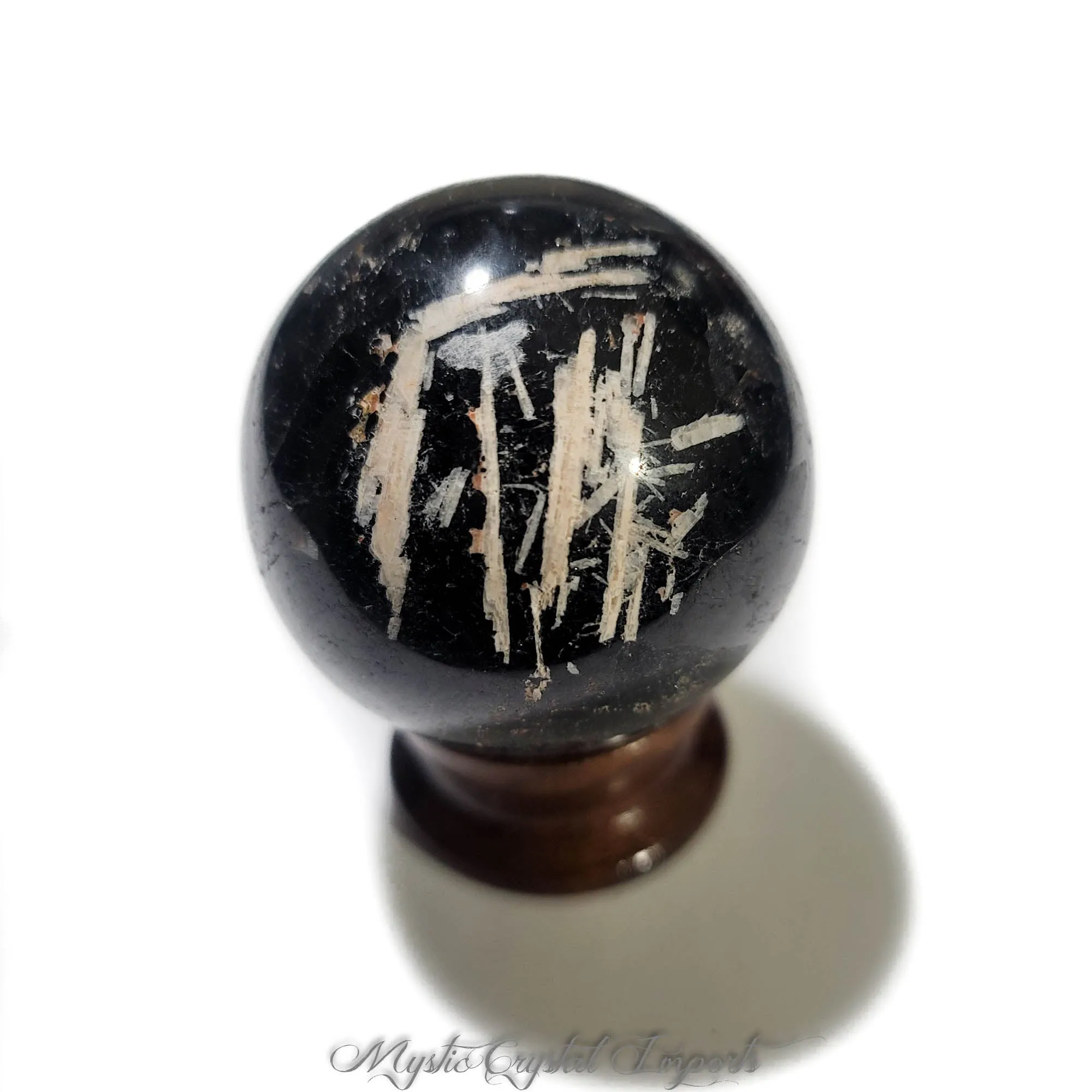 Black Tourmaline Sphere with Stand