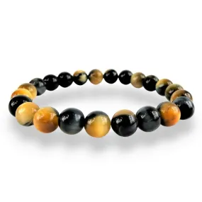 Blue Gold Tiger Eye Bracelet