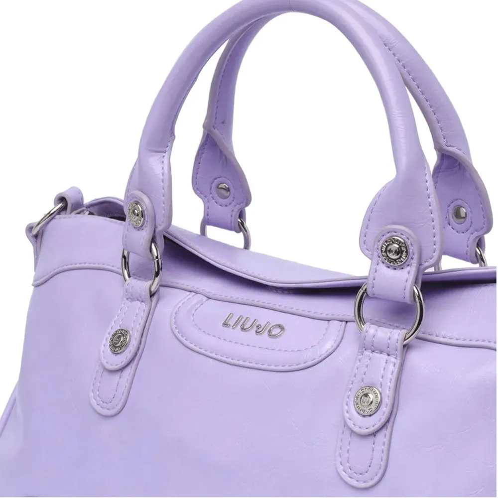 Borsa Donna a Mano Lucida LIU JO Silk color Glicine