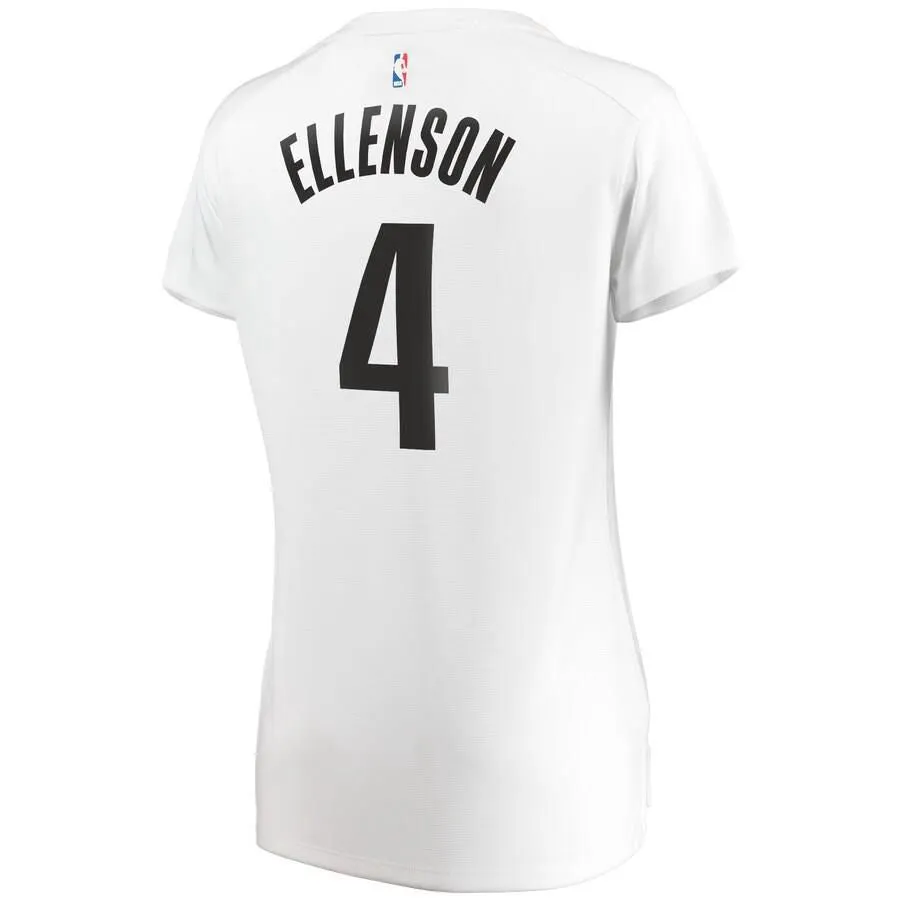 Brooklyn Nets Henry Ellenson Fanatics Branded Fast Break Player Association Jersey Womens - White | Ireland S0423K3