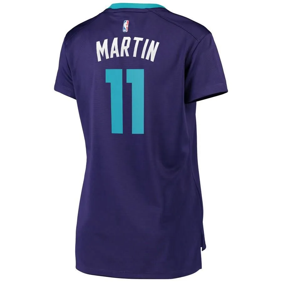 Charlotte Hornets Cody Martin Fanatics Branded Replica Fast Break Player Statement Jersey Womens - Purple | Ireland U7316Y3