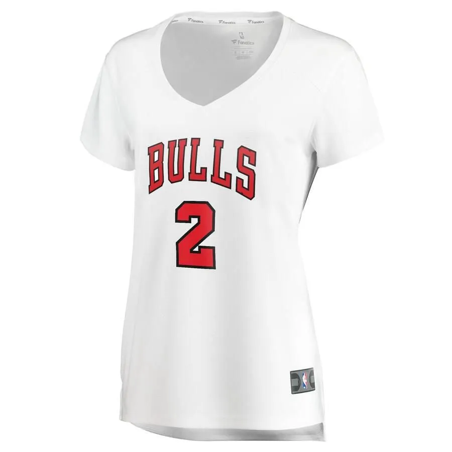 Chicago Bulls Luke Kornet Fanatics Branded Fast Break Player Association Jersey Womens - White | Ireland S1317A1