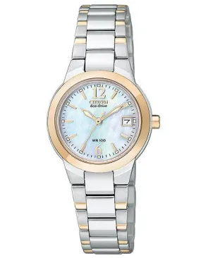 Citizen Ladies Eco-Drive Chandler - MOP Dial - Two-Tone - WR 100M