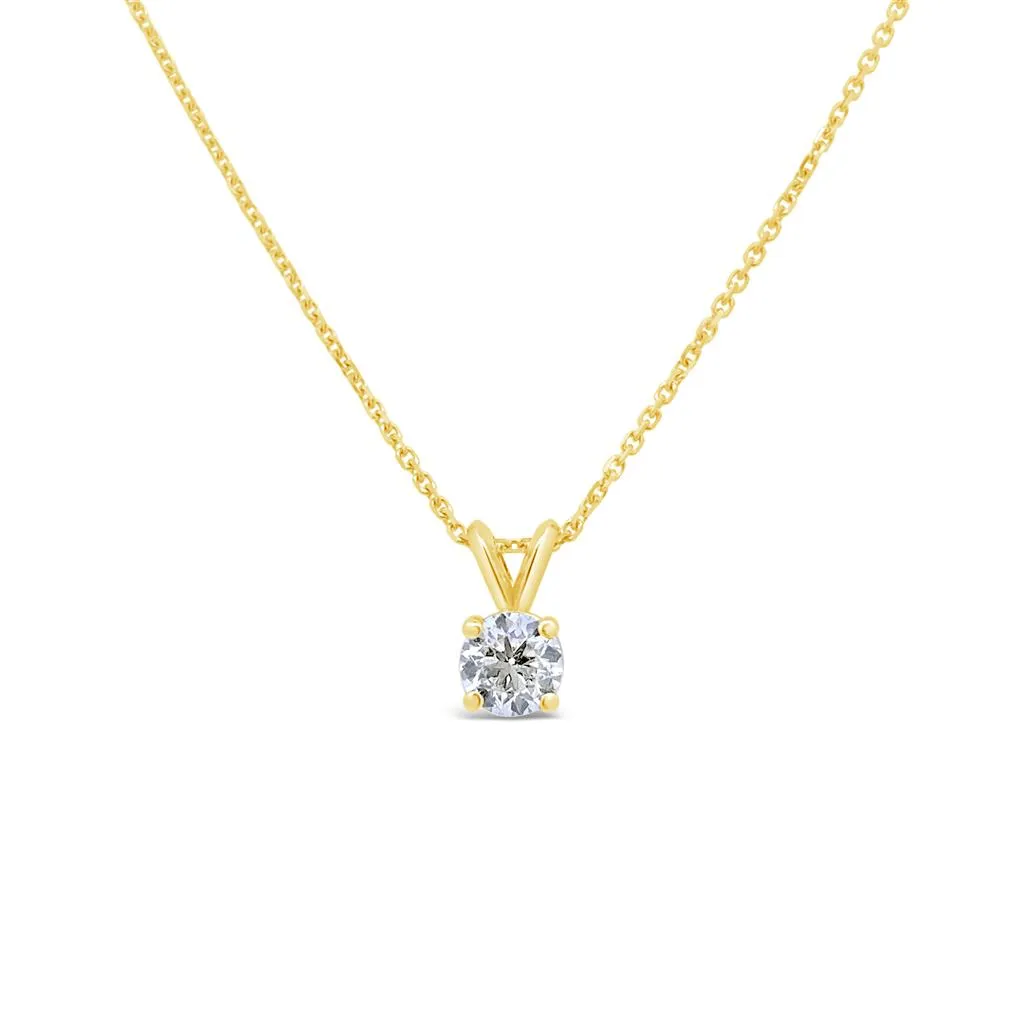 Clara by Martin Binder Diamond Solitaire Necklace (0.61 ct. tw.)