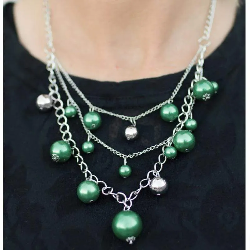 Classically Captivating Green Necklace