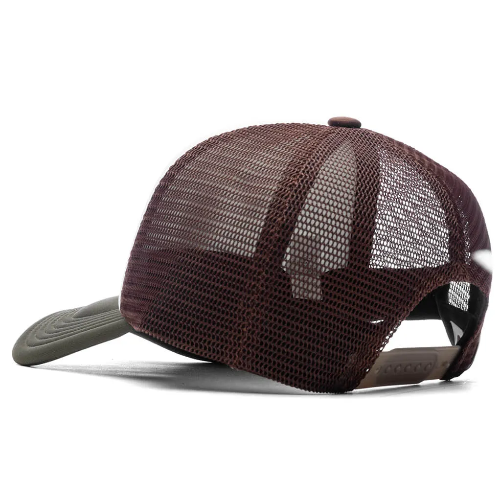 College Mesh Cap - Olive Drab