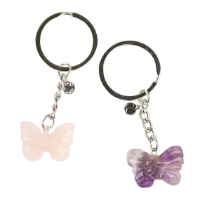 Crystal Butterfly Keychain (Free Gift)