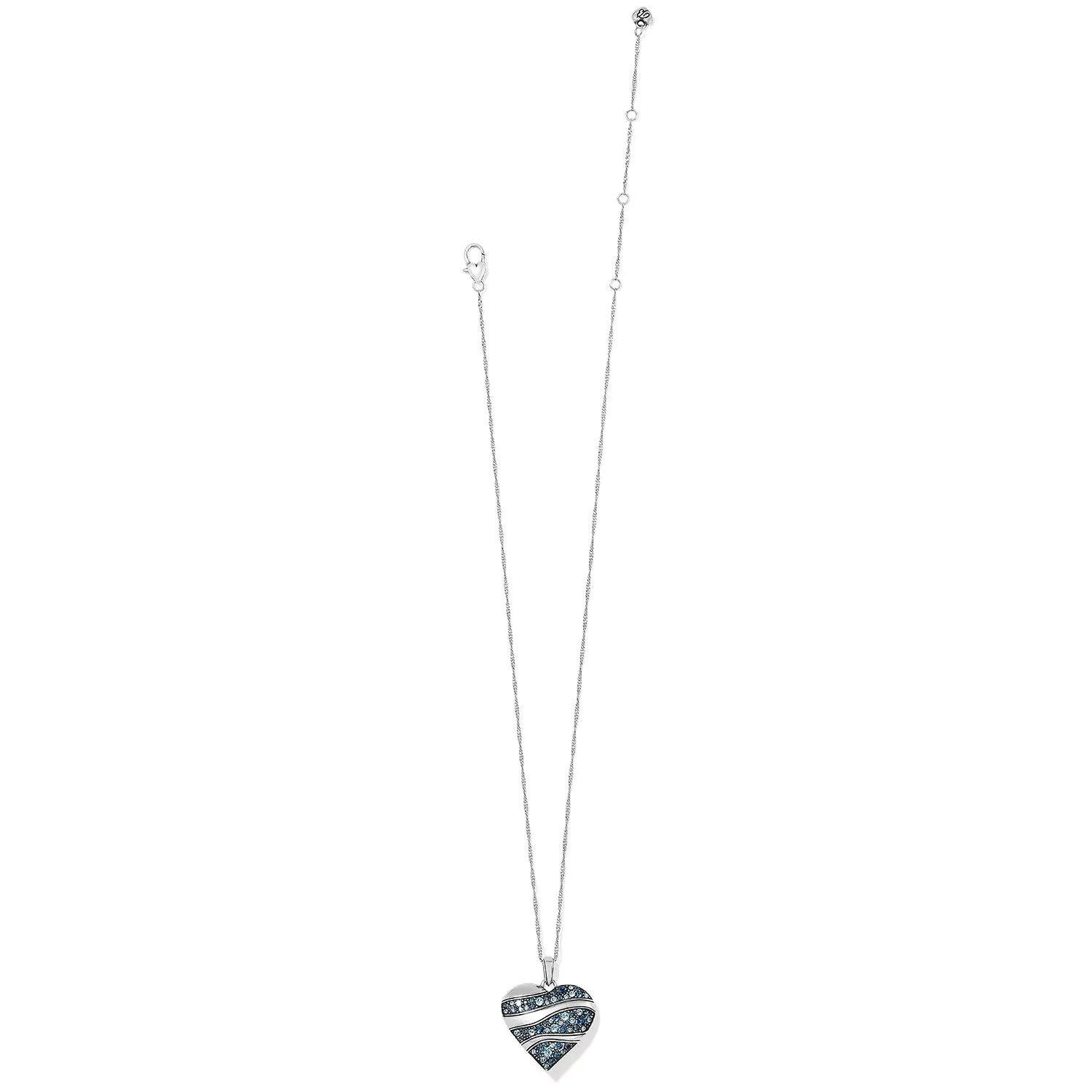 Crystal Passage Heart Necklace