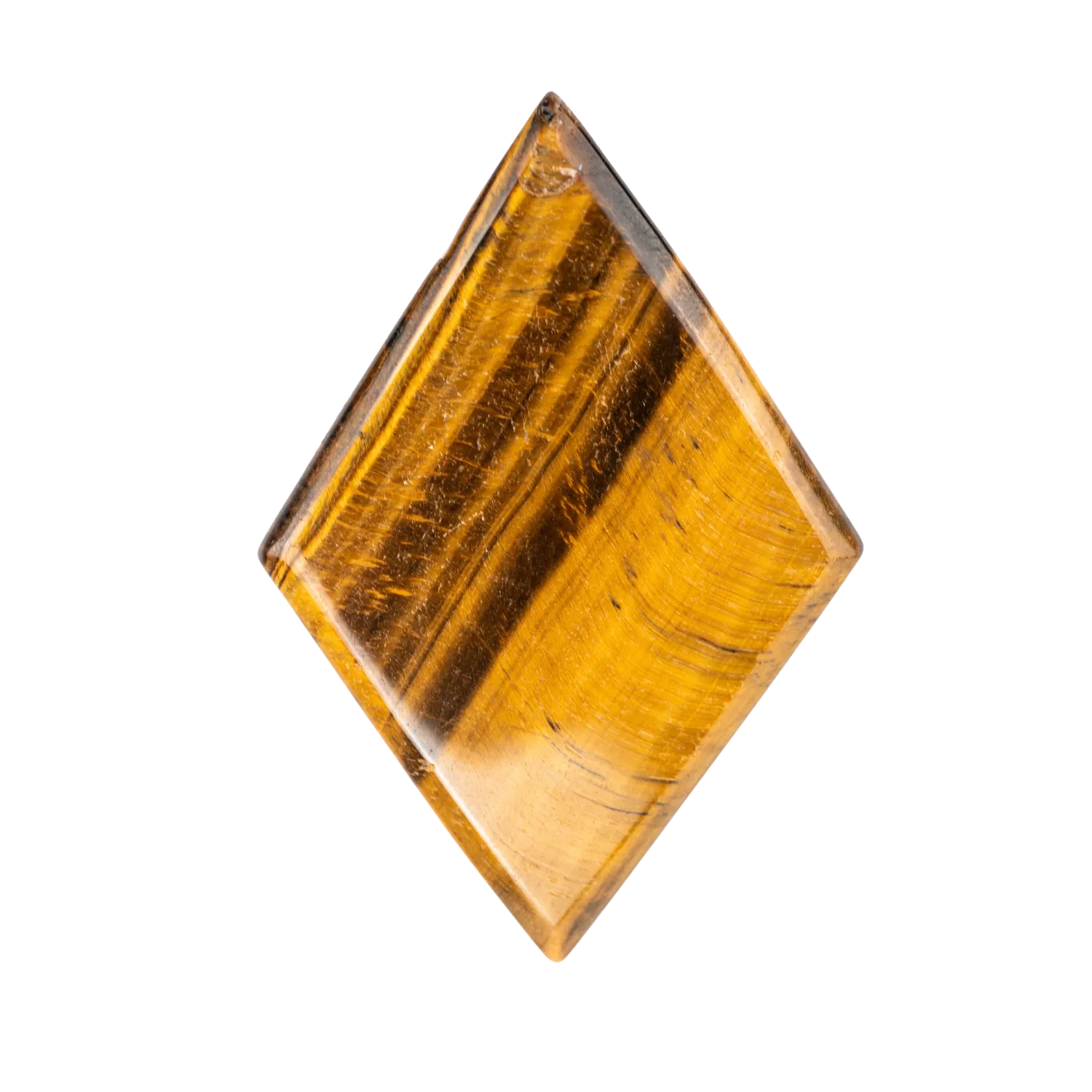 Diamond-Cut Tiger's Eye Crystal