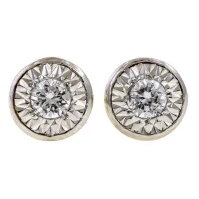 Diamond Stud Earrings