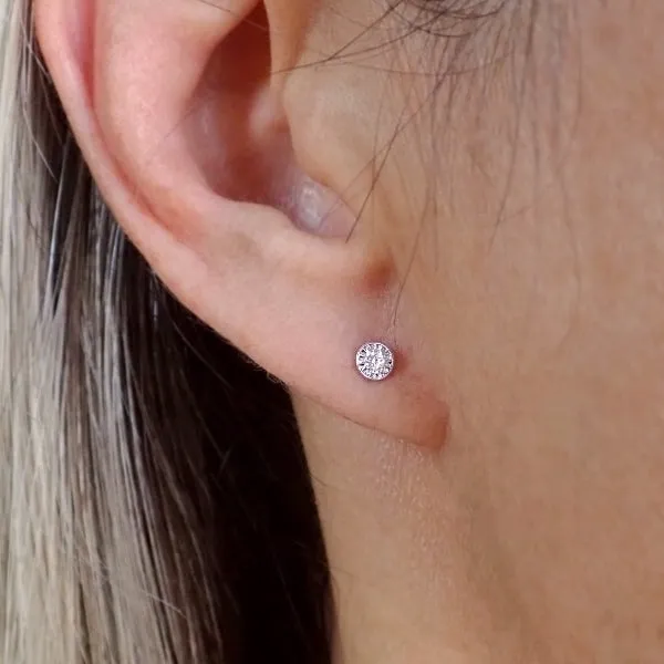 Diamond Stud Earrings