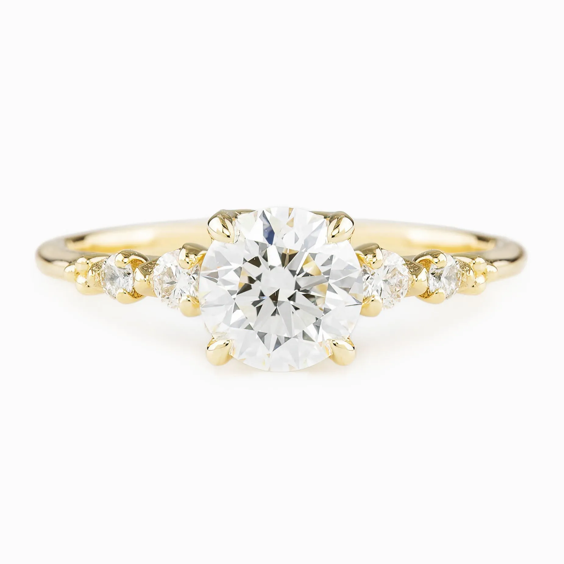 Estel Luxe Round Diamond Ring (Choose your own diamond)