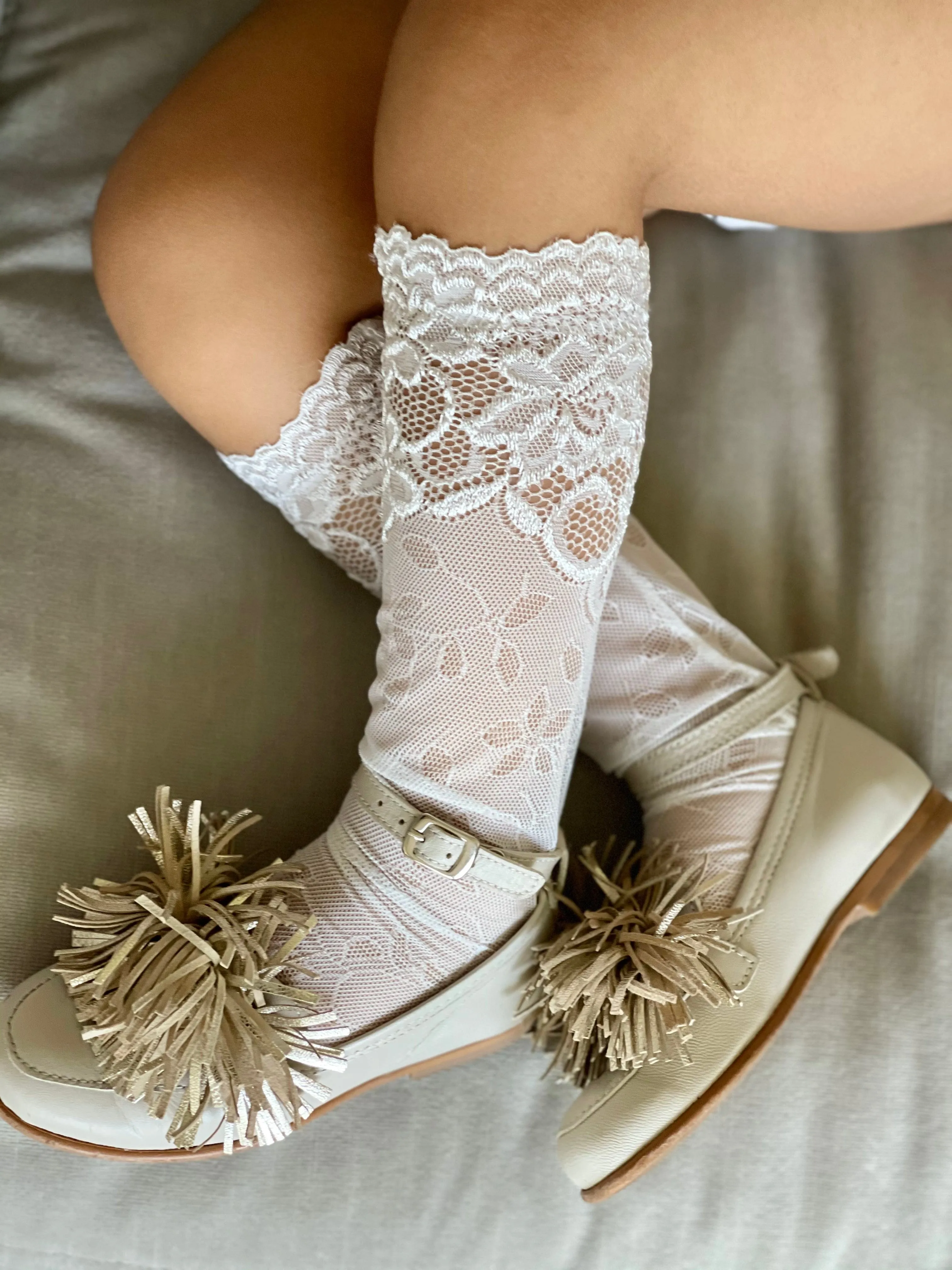 Flora Lace Socks