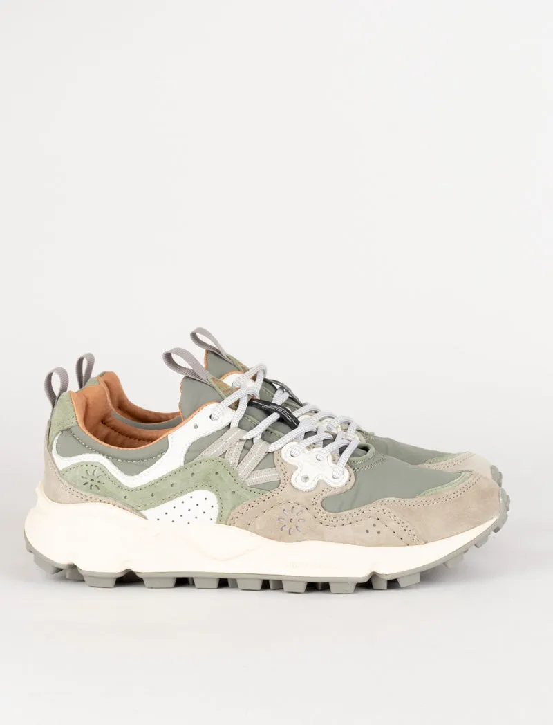 Flower Mountain Womens Yamano 3 Trainers Grey / Sage